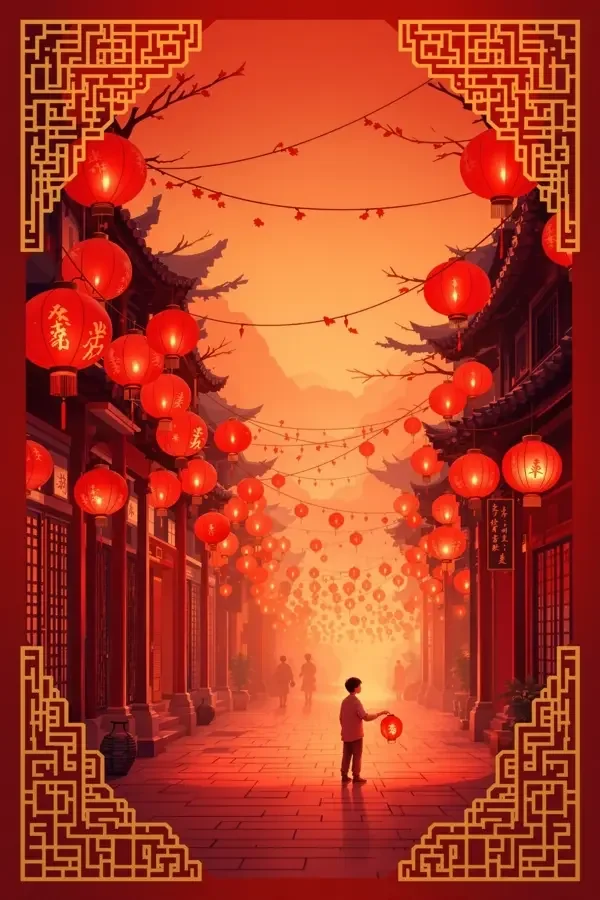 上元灯影